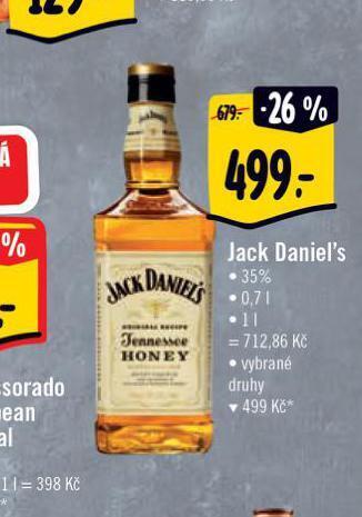 Albert Jack daniel´s nabídka