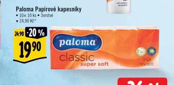 Albert Paloma papírové kapesníky nabídka