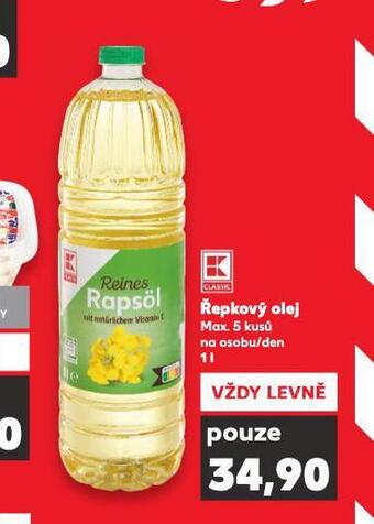 Kaufland Řepkový olej nabídka