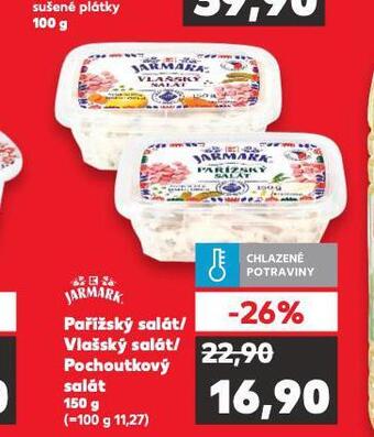 Kaufland Vlašský salát nabídka