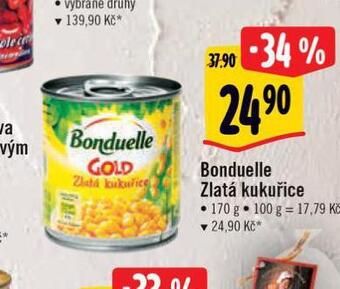 Albert Bonduelle zlatá kukuřice nabídka