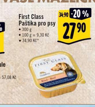 Albert First class paštika pro psy nabídka