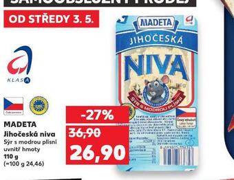Kaufland Madeta jihočeská niva nabídka