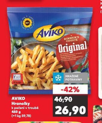 Kaufland Aviko hranolky nabídka