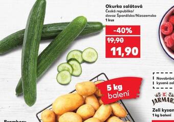 Kaufland Okurka salátová nabídka