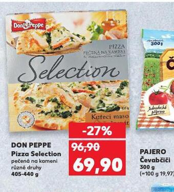 Kaufland Don peppe pizza selection nabídka