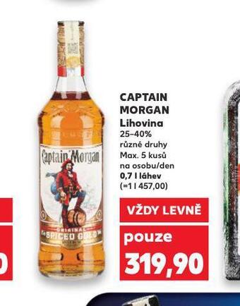 Kaufland Captain morgan nabídka
