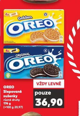 Kaufland Oreo slepované sušenky nabídka
