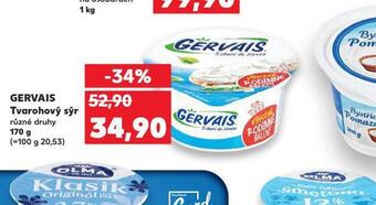 Kaufland Gervais tvarohový sýr nabídka
