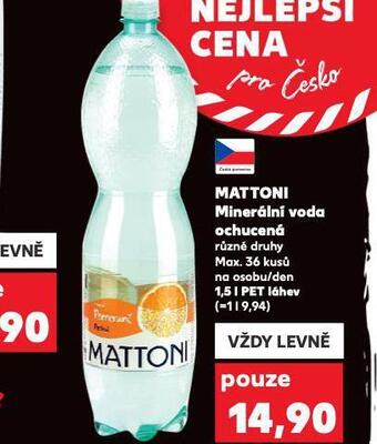 Kaufland Mattoni ochucená nabídka