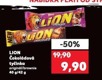 Kaufland Lion čokoládová tyčinka nabídka