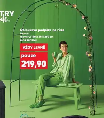 Kaufland Oblouková podpěra na růže nabídka