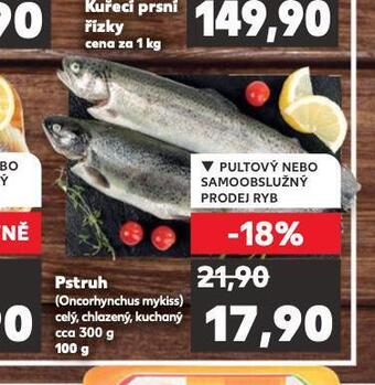 Kaufland Pstruh nabídka