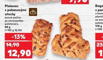 Kaufland Pletenec s pekanovými ořechy nabídka