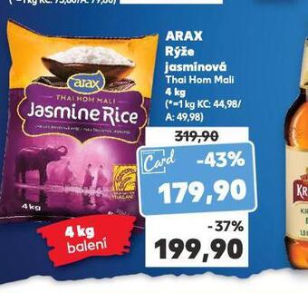Kaufland Arax rýže jasmínová nabídka