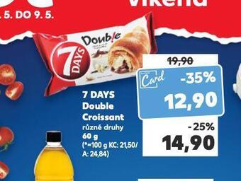 Kaufland 7days double croissant nabídka