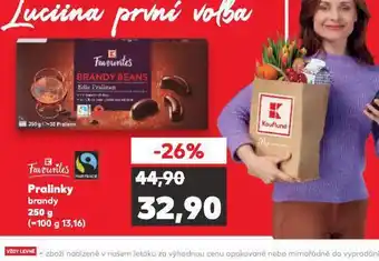 Kaufland Pralinky brandy nabídka