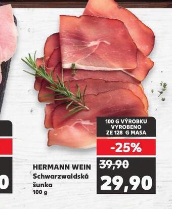 Kaufland Schwarzwaldská šunka nabídka