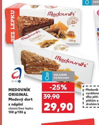 Kaufland Medovník original nabídka