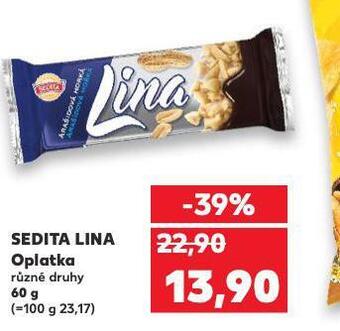 Kaufland Sedita lina oplatka nabídka