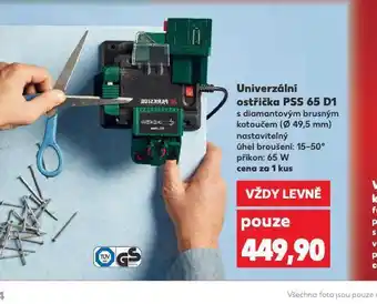 Kaufland Univerzální ostřička pss 65 d1 nabídka