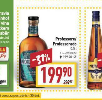 Billa Professore / professorado nabídka
