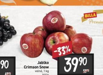 Billa Jablko crimson snow nabídka