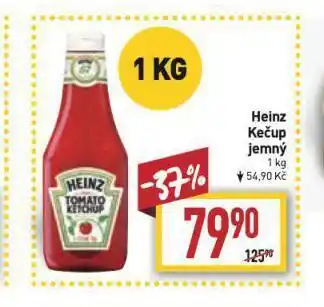 Billa Heinz kačup jemný nabídka