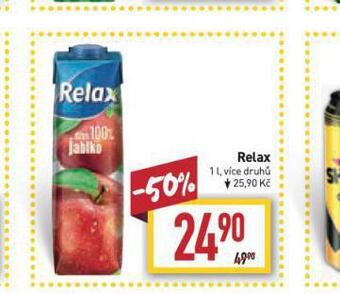 Billa Relax nabídka