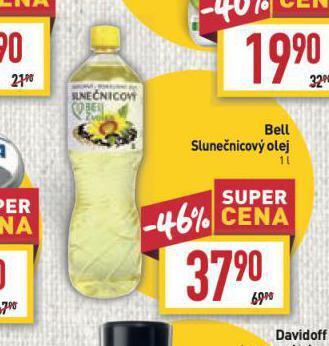 Billa Bell slunečnicový olej nabídka
