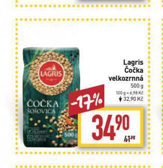 Billa Lagris čočka velkozrnná nabídka