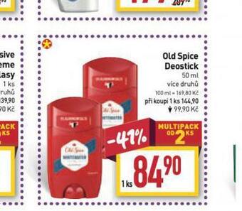 Billa Old spice deostick nabídka