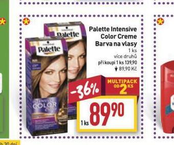 Billa Palette intensive color creme barva na vlasy nabídka