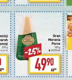 Billa Gran moravia porce nabídka