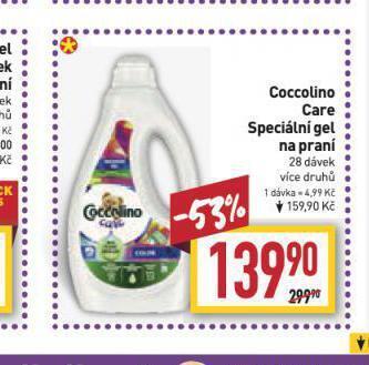 Billa Coccolino care speciální gel na praní nabídka