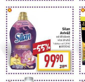 Billa Silan aviváž nabídka