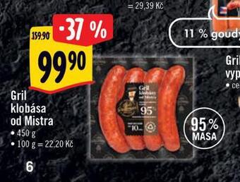 Albert Gril klobása od mistra nabídka
