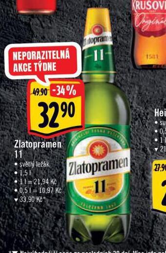 Albert Pivo zlatopramen 11 nabídka