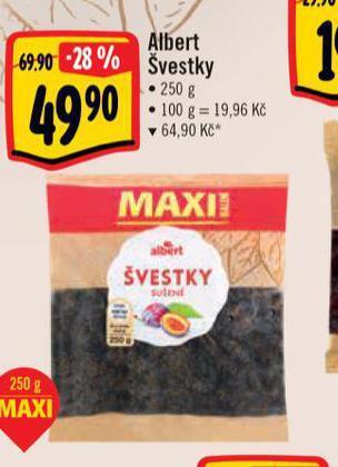 Albert Albert švestky nabídka