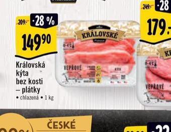 Albert Královská kýta bez kosti - plátky nabídka