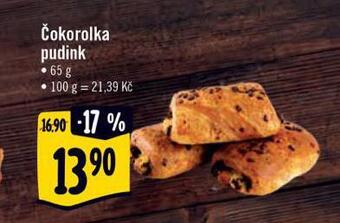 Albert Čokorolka pudink nabídka