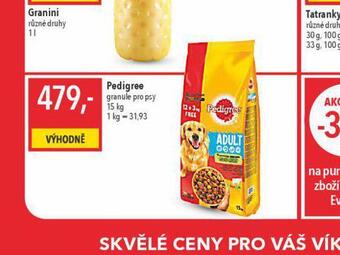 Globus Pedigree granule pro psy nabídka