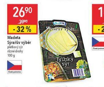 Globus Madeta sýrařův výběr nabídka