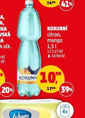 Penny Market Korunní citron, mango nabídka