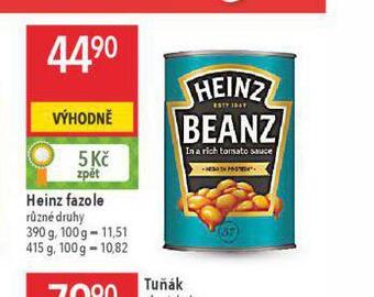 Globus Heinz fazole nabídka