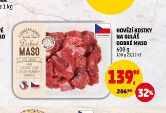 Penny Market Hovězí kostky na guláš nabídka