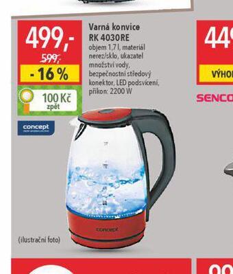 Globus Varná konvice nabídka