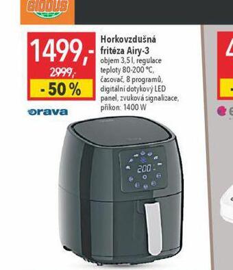 Globus Horkovzdušná fritéza nabídka