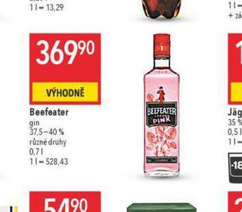 Globus Beefeater nabídka