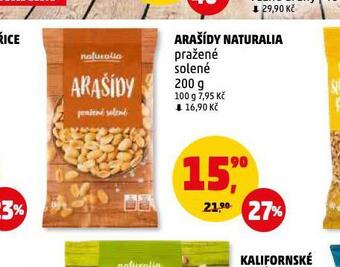 Penny Market Arašídy naturalia nabídka